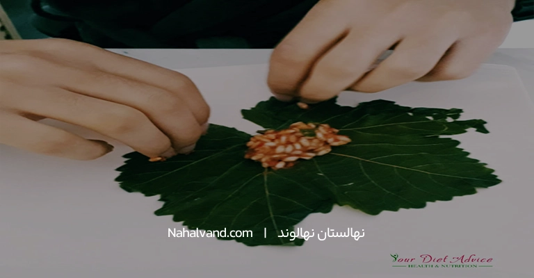 برگ مو برای سلامتی دستگاه گوارش