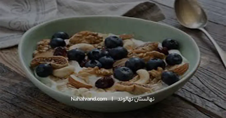 گردو برای صبحانه