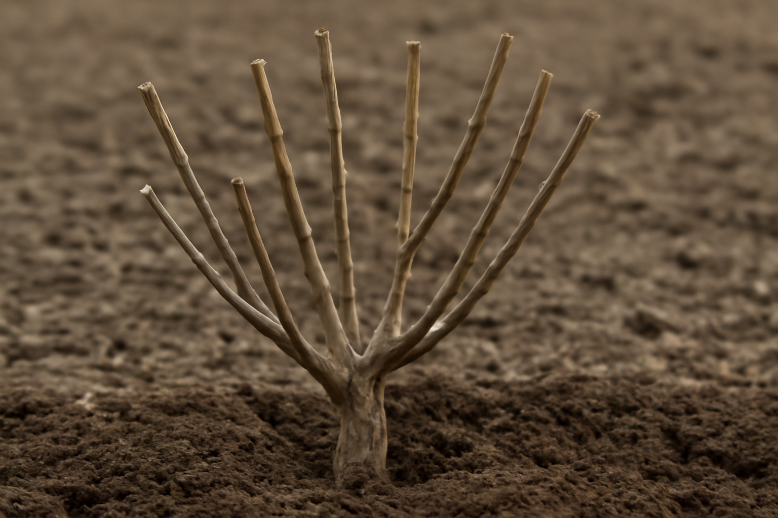 درخت بالغ زرشک پس از هرس سالانه، با شاخههای اصلی سالم و بدون شاخههای اضافی، بیمار یا ضعیف www.nahalvand.com